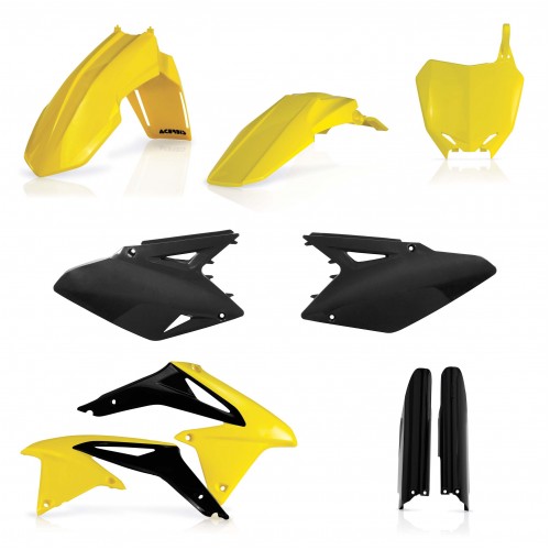 KIT PLÁSTICOS COMPLETO ACERBIS SUZUKI RM-Z 450 2008 - 2017 COR ORIGINAL 017